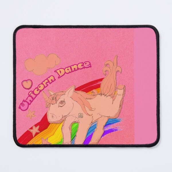 Item preview, Unicorn Horse Dancing on A Rainbow  (Original Drawing by ACCI) designed and sold by VanyssaGraphics.