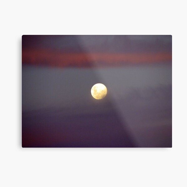 Dusky Moon Metal Print