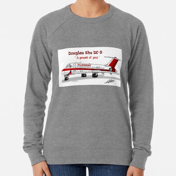 Allegheny Airlines DC-9 Lightweight Sweatshirt