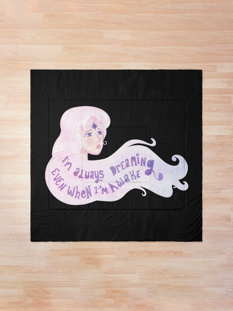 Alternate view of Always Dreaming - The Last Unicorn Comforter