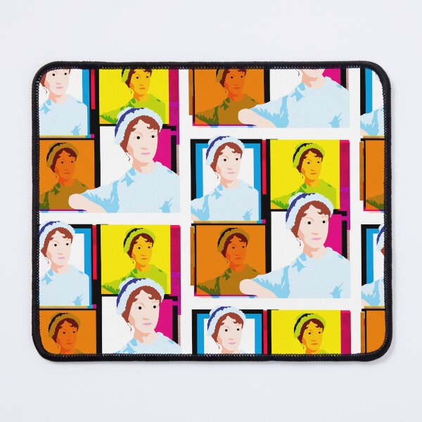 Item preview, JANE AUSTEN - ENGLISH NOVELIST - colourful pop art style illustration designed and sold by Clifford Hayes.