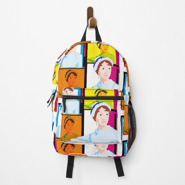 Item preview, JANE AUSTEN - ENGLISH NOVELIST - colourful pop art style illustration designed and sold by Clifford Hayes.