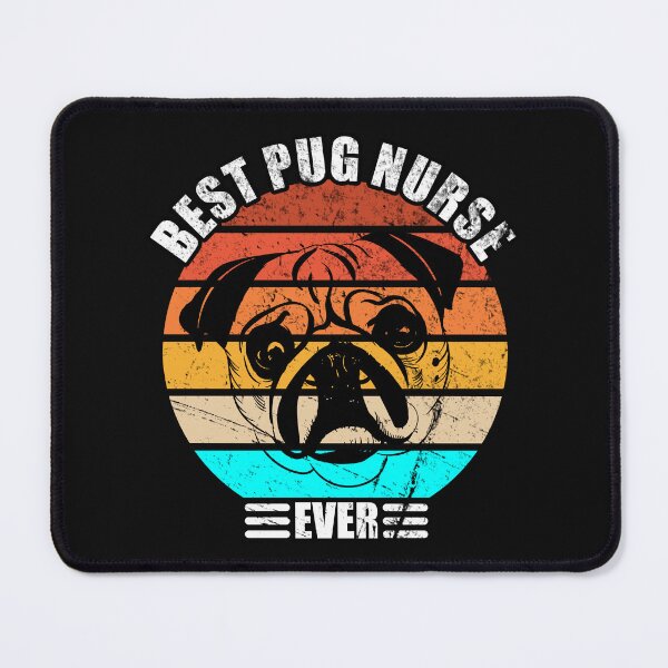 Item preview, The Coolest Best Pug Nurse Ever Vintage designed and sold by Pugstuff.
