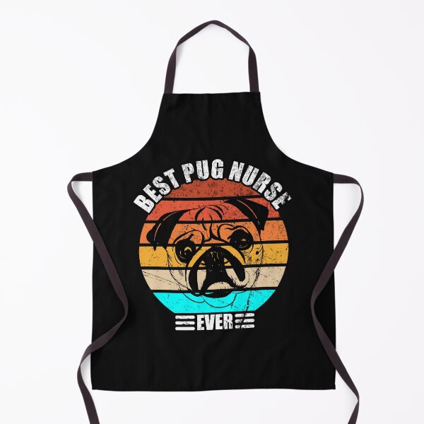 Item preview, The Coolest Best Pug Nurse Ever Vintage designed and sold by Pugstuff.