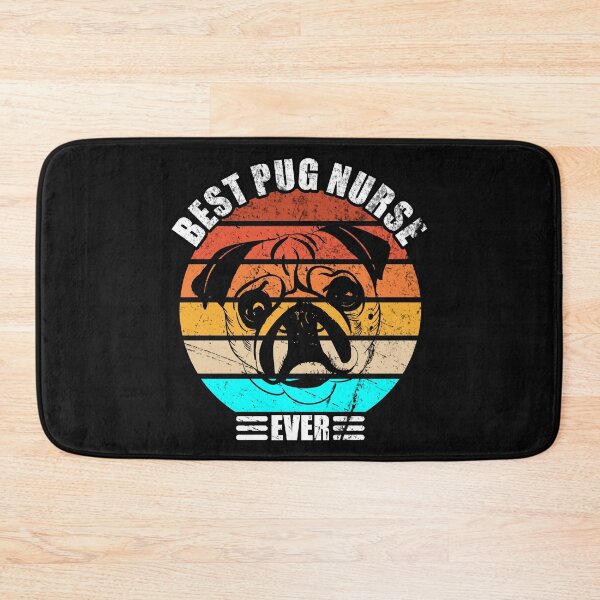 Item preview, The Coolest Best Pug Nurse Ever Vintage designed and sold by Pugstuff.