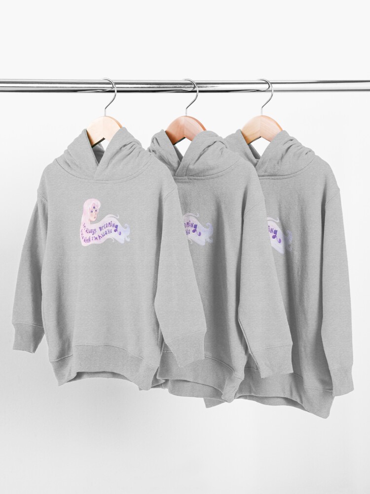 Alternate view of Always Dreaming - The Last Unicorn Toddler Pullover Hoodie