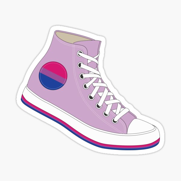 Restricción cine Hacer la vida Lesbian Pride Sneakers" Sticker for Sale by sophiejacks | Redbubble