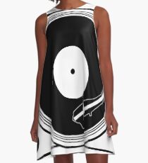 Record player A-Line Dress
