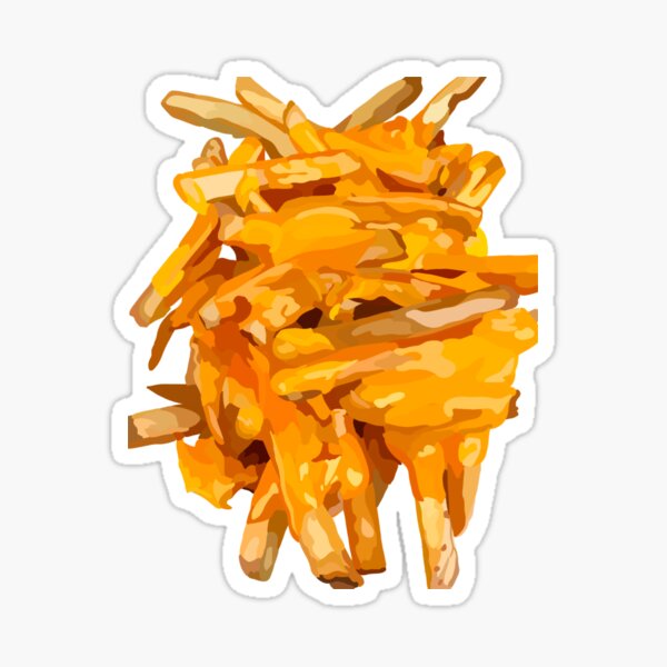 French Fries Sticker For Sale By Aestheticni Redbubble 6530