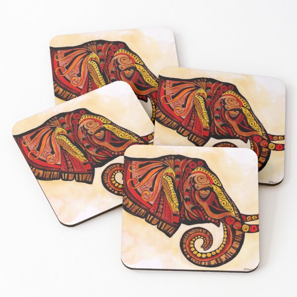 Item preview, Mandala elephant variant 1 designed and sold by Sandra  Steinke.