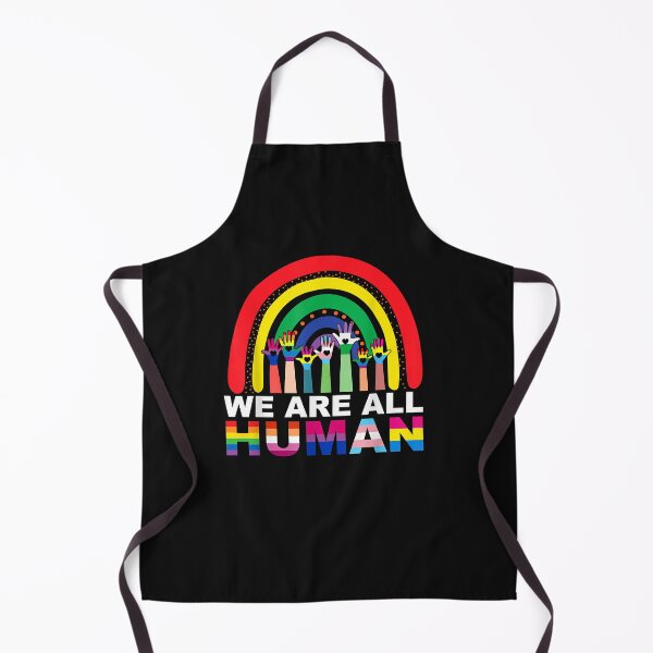 Item preview, We Are All Human Pride Ally Rainbow LGBT Flag Gay Pride designed and sold by ArthurClaessens.