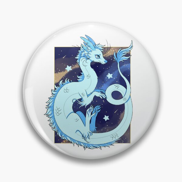 Item preview, blue space dragon designed and sold by snowysaur.