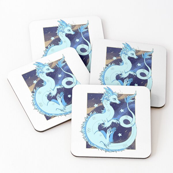 Item preview, blue space dragon designed and sold by snowysaur.