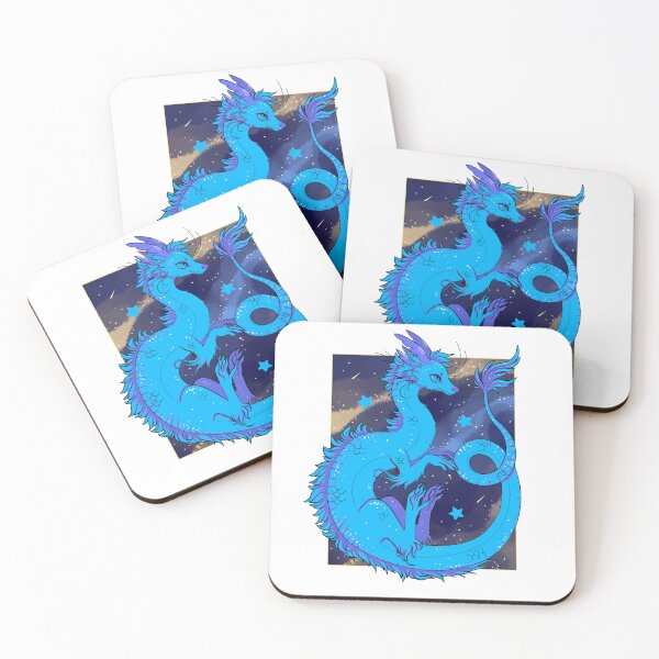 Item preview, bluer space dragon designed and sold by snowysaur.