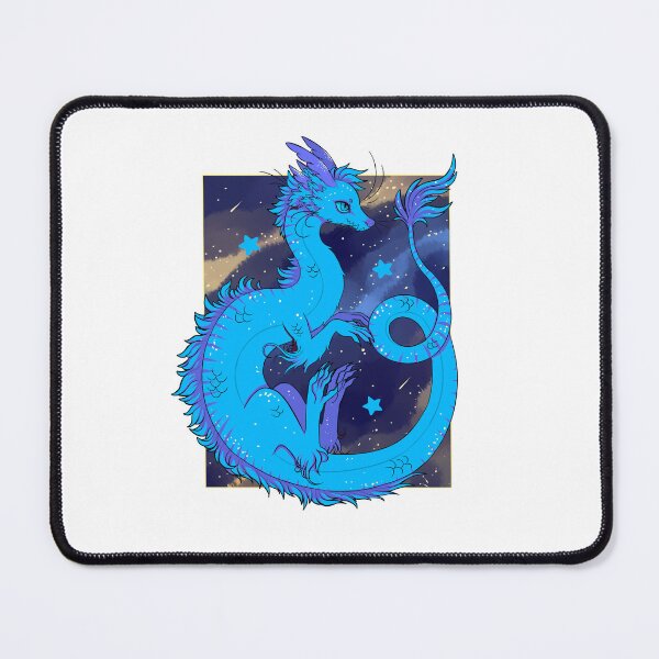 Item preview, bluer space dragon designed and sold by snowysaur.