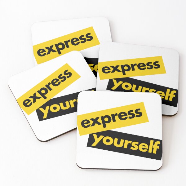 Item preview, Modern, vibrant, bold graphic of Express Yourself designed and sold by theendup.