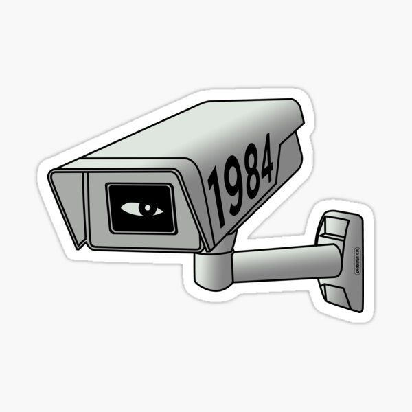 CCTV - George Orwell 1984 Sticker