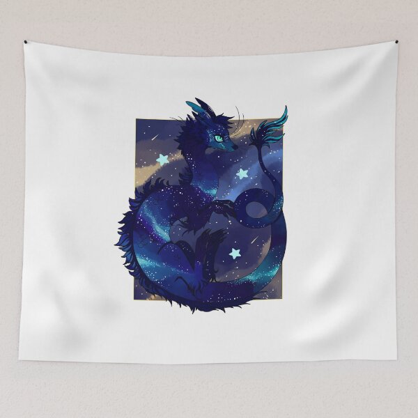 Item preview, galaxy space dragon designed and sold by snowysaur.