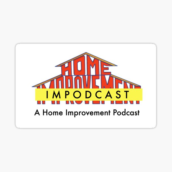 Home Impodcast Sticker Sticker