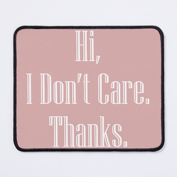 Item preview, I Don't Care -T-shirt typography Vector Art designed and sold by Cre8iveSkill.
