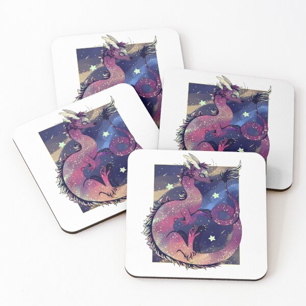 Item preview, melted nebula space dragon designed and sold by snowysaur.