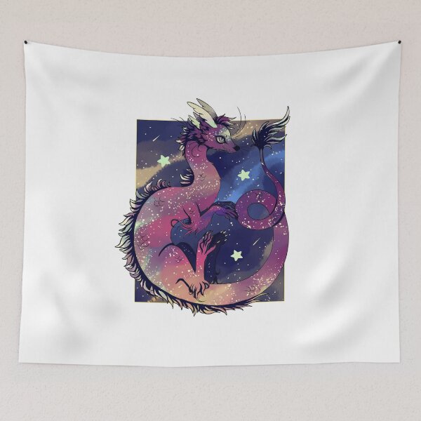 Item preview, melted nebula space dragon designed and sold by snowysaur.