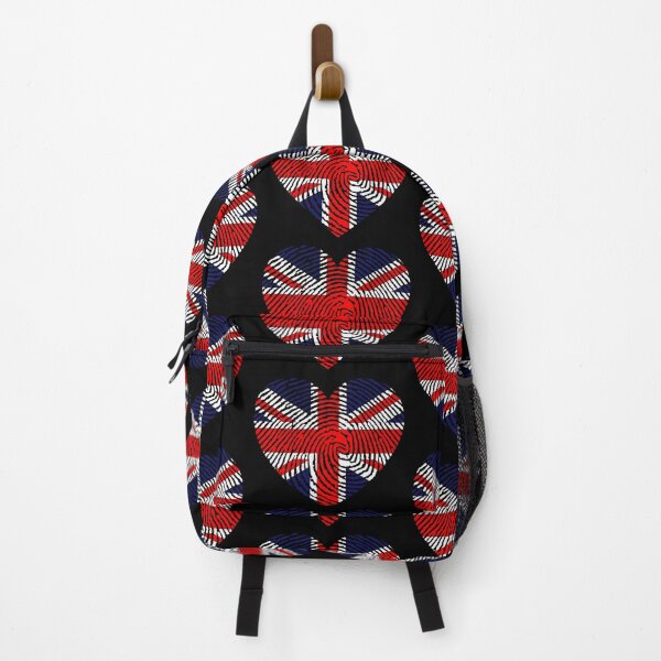 Item preview, England British flag Heart United Kingdom designed and sold by Olha Borishchuk.