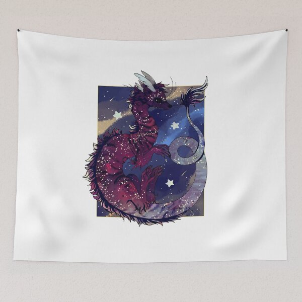 Item preview, starry dust tail space dragon designed and sold by snowysaur.