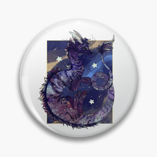 Item preview, dark striped star noise space dragon designed and sold by snowysaur.
