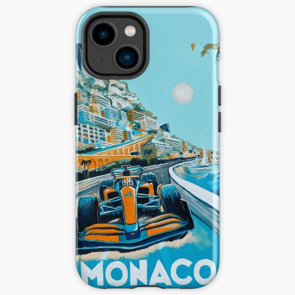 Lando norris GP de Mónaco 2022 F1 Pintura Funda resistente para iPhone