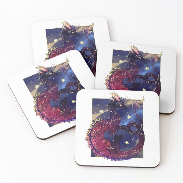 Item preview, starry nightfall space dragon designed and sold by snowysaur.