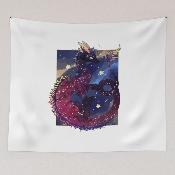 Item preview, starry nightfall space dragon designed and sold by snowysaur.