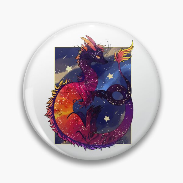 Item preview, harsh sunset space dragon designed and sold by snowysaur.