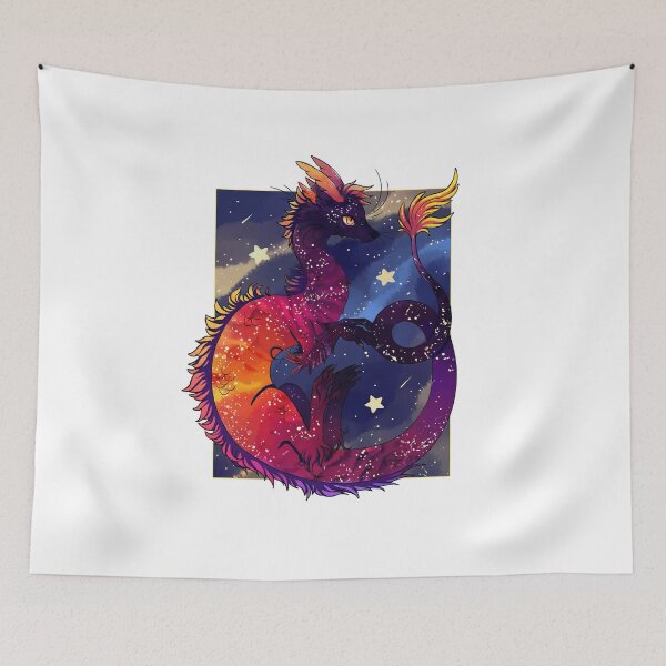 Item preview, harsh sunset space dragon designed and sold by snowysaur.