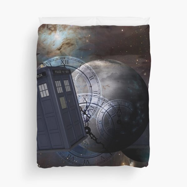 Time Flight 2 Duvet Cover