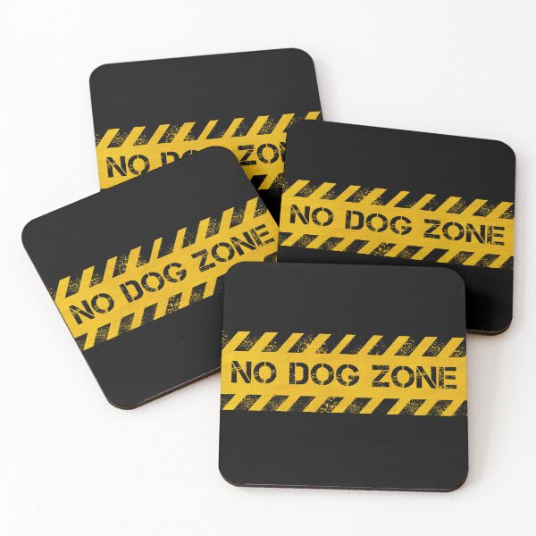 Item preview, No Dog Zone - Caution designed and sold by CAUTION SHOP.