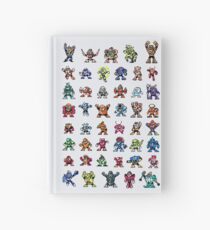 MegaMan 1to6 Robotermeister Notizbuch