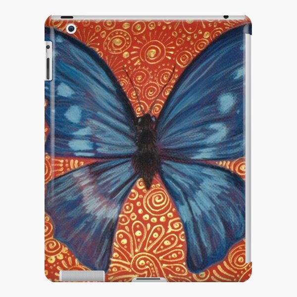 Blue Butterfly iPad Snap Case