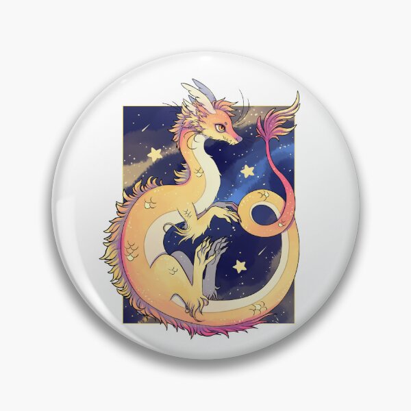 Item preview, sunrise space dragon designed and sold by snowysaur.