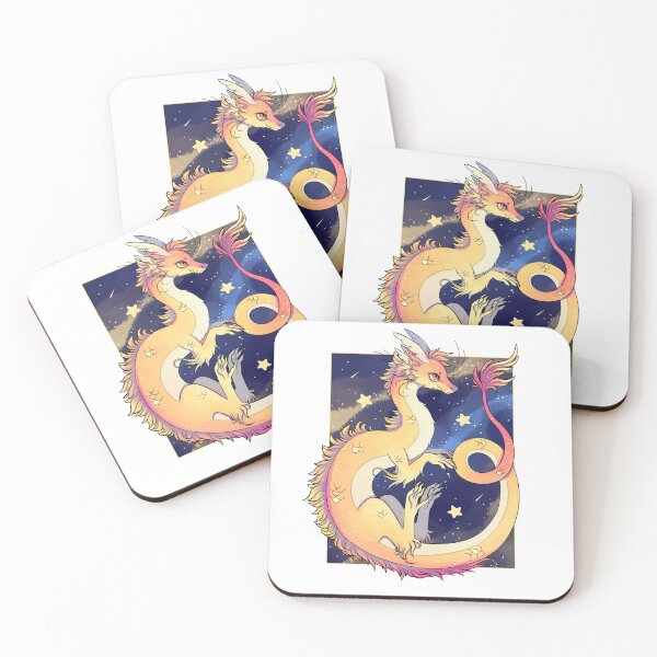 Item preview, sunrise space dragon designed and sold by snowysaur.