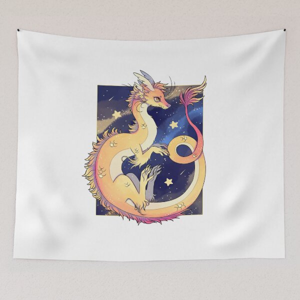 Item preview, sunrise space dragon designed and sold by snowysaur.