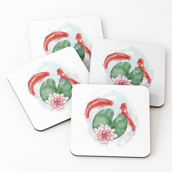 Item preview, Koi Fish Japanese Artwork designed and sold by Blok45.