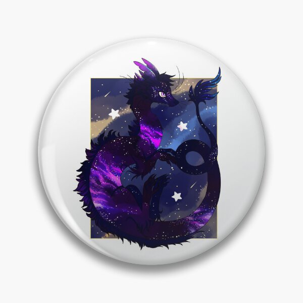 Item preview, purple galaxy space dragon designed and sold by snowysaur.