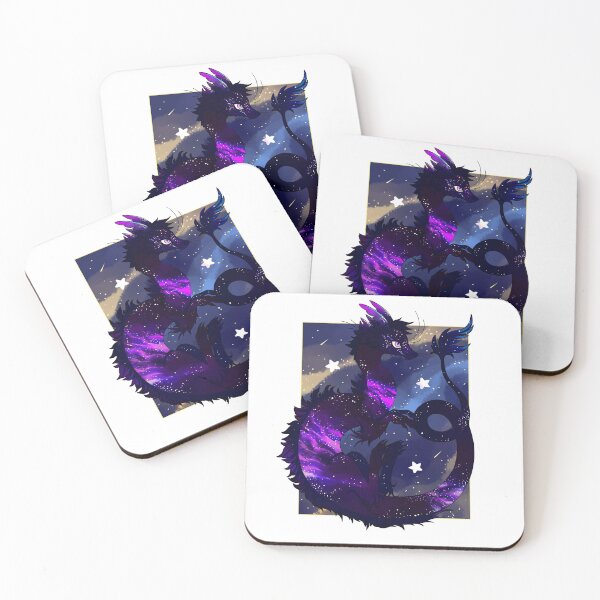 Item preview, purple galaxy space dragon designed and sold by snowysaur.