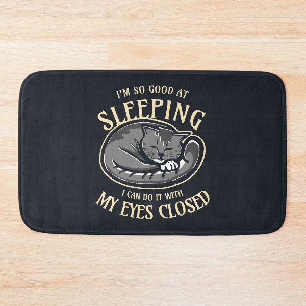 Item preview, Sleeping cat (blue and purple) designed and sold by DKdesigns27.