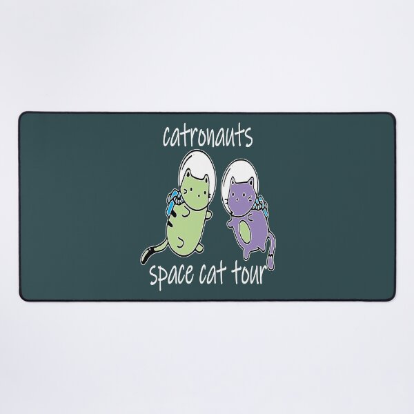 Item preview, catronaut astrocat space cat tour funny cats designed and sold by XXgooddeedXX.