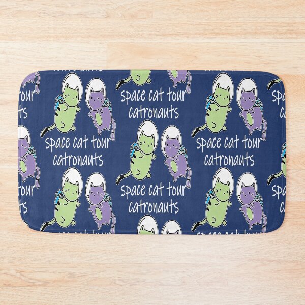 Item preview, catronaut astrocat space cat tour funny cats designed and sold by XXgooddeedXX.