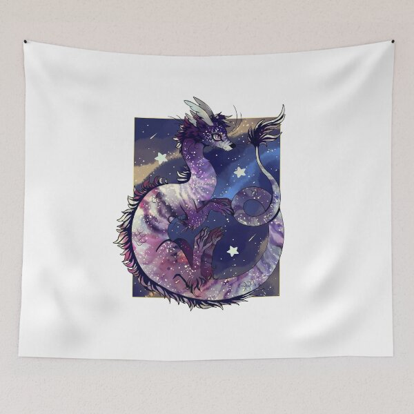 Item preview, light striped star noise space dragon designed and sold by snowysaur.