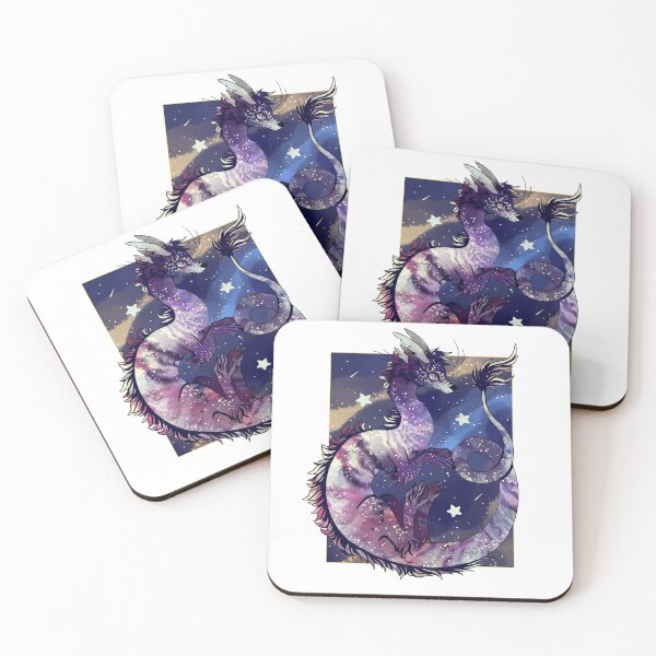 Item preview, light striped star noise space dragon designed and sold by snowysaur.