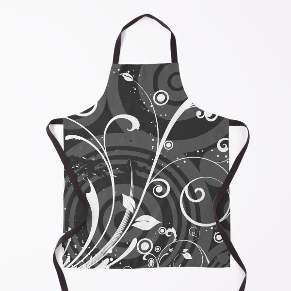 Item preview, Grey White Floral Art  designed and sold by Tshirtstory.